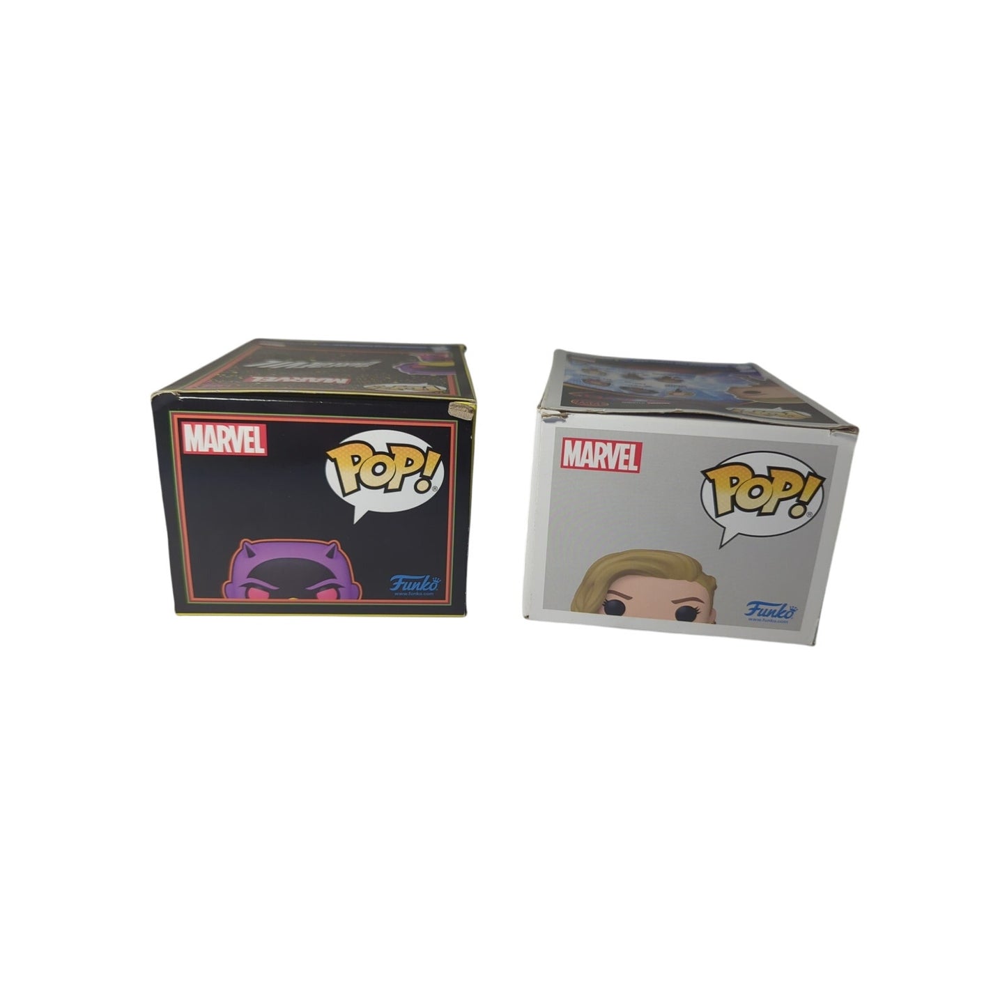 Pop! Marvel Studios Bobblehead Dolls – Daredevil & Captain Marvel Collectibles