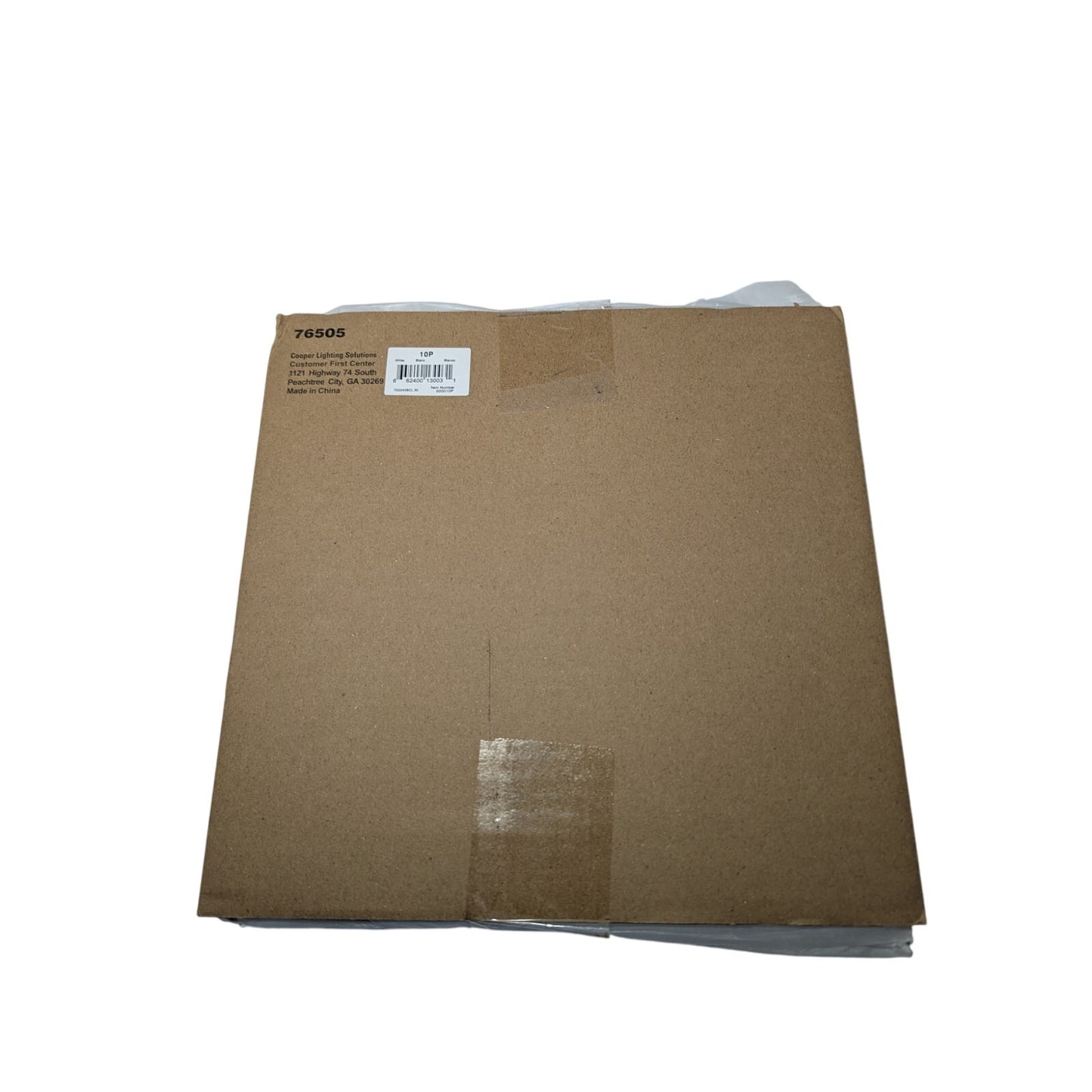 Halo 9'' Square Glass Light Frame Recessed White Albalite Lens 2pk