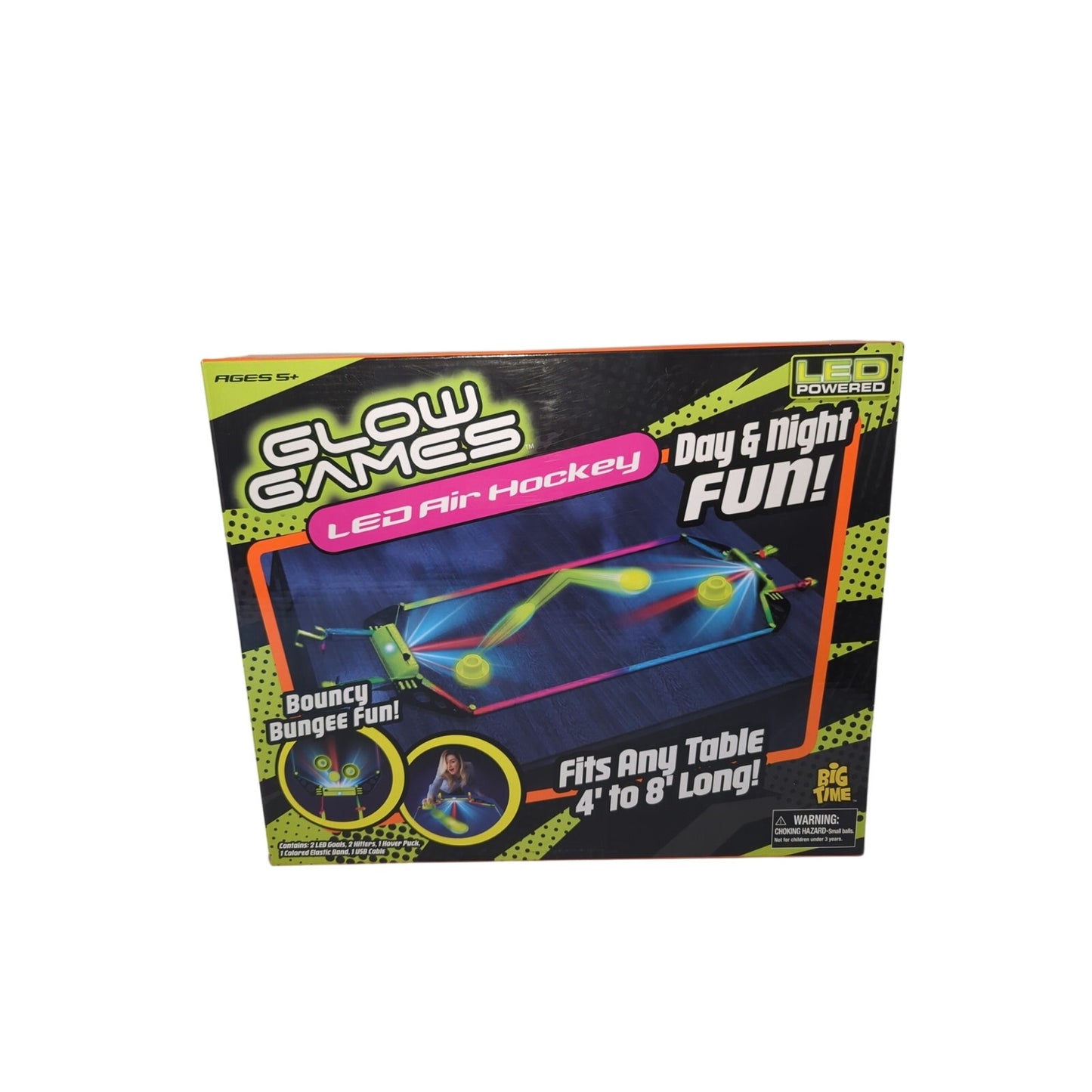 Glow Games LED Air Hockey – Fast-Paced Tabletop Fun