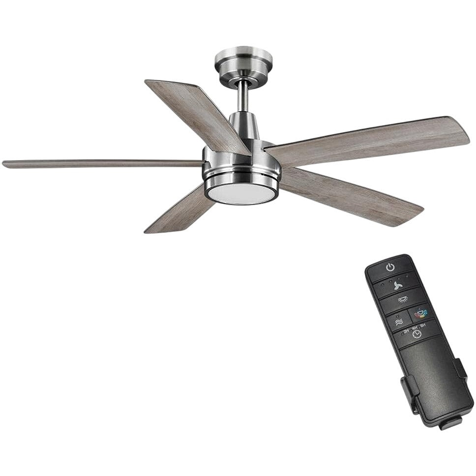 Hampton Bay Smart Indoor Ceiling Fan Light 52'' Fanelee