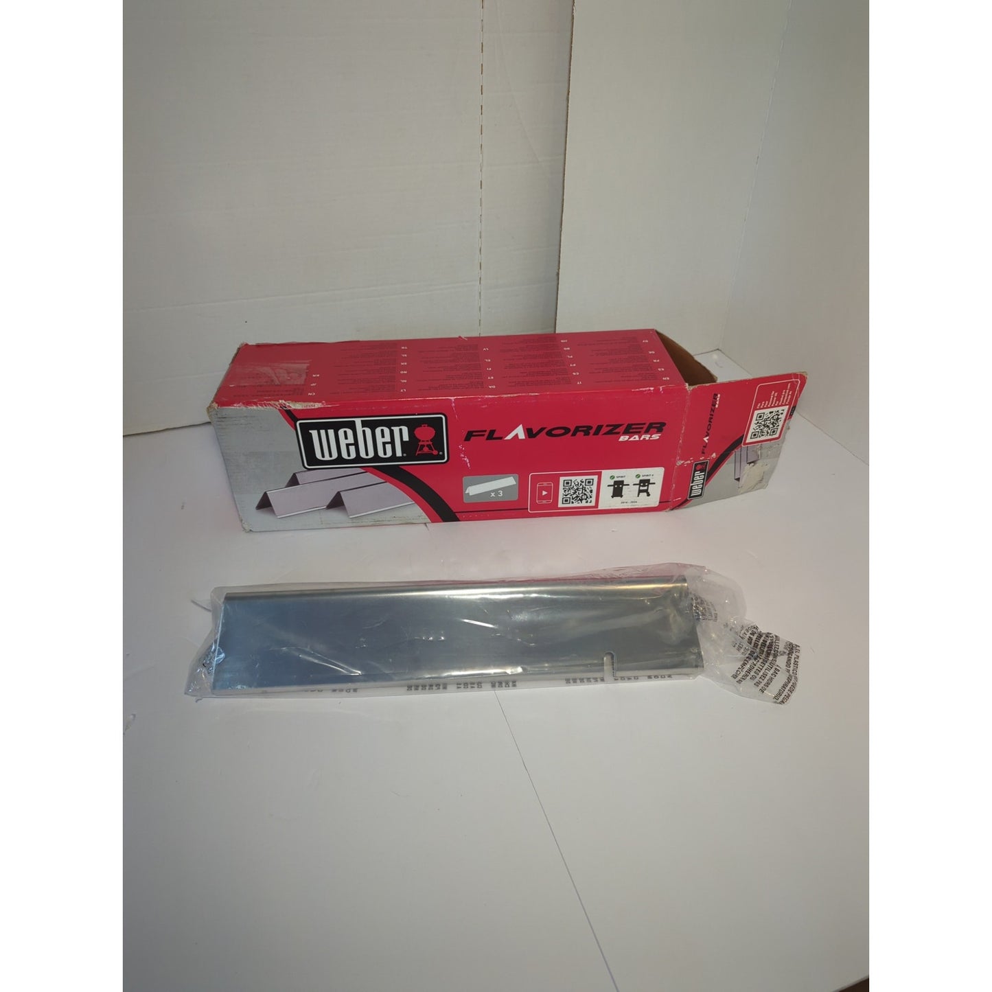 Weber Flavorizer Bars 3 Pack 15''
