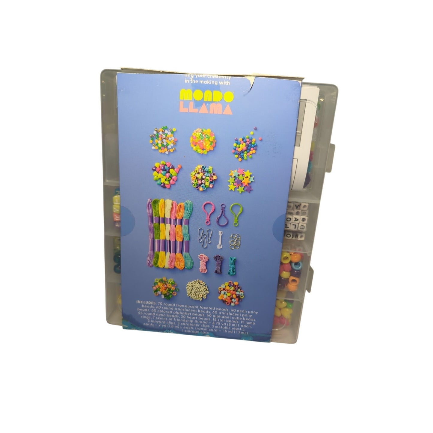Mondo Llama String Bead Jewelry Set – Colorful Handmade Accessories