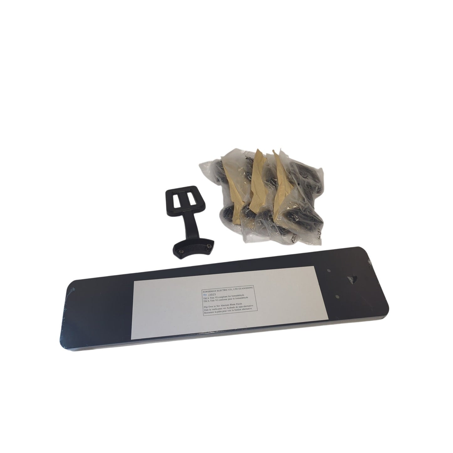 Hampton Bay 52 in Indoor Ceiling Fan Bayfield Matte Black