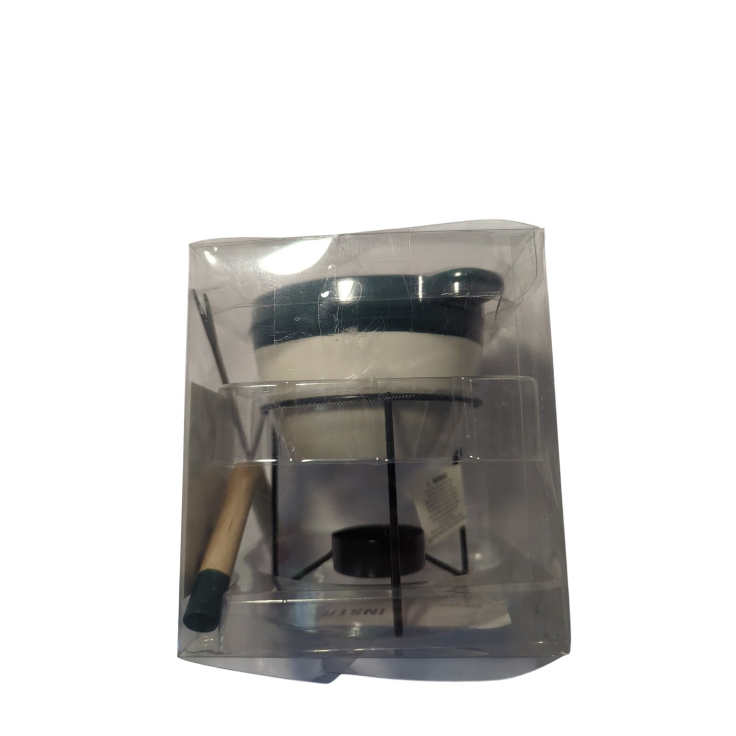 Ceramic Fondue Set With Forks