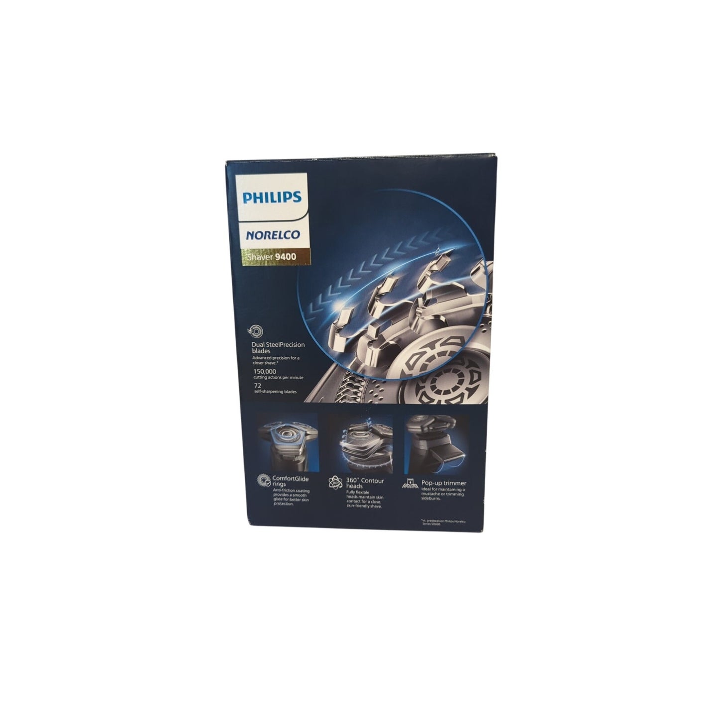 Philips Norelco Mens Shaver 9400 SenseIQ Technology ComfortGlide