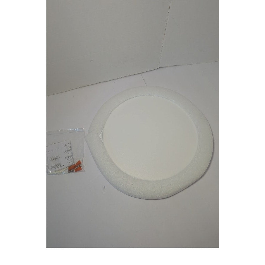 15 Inch White Round Flat Panel Down light