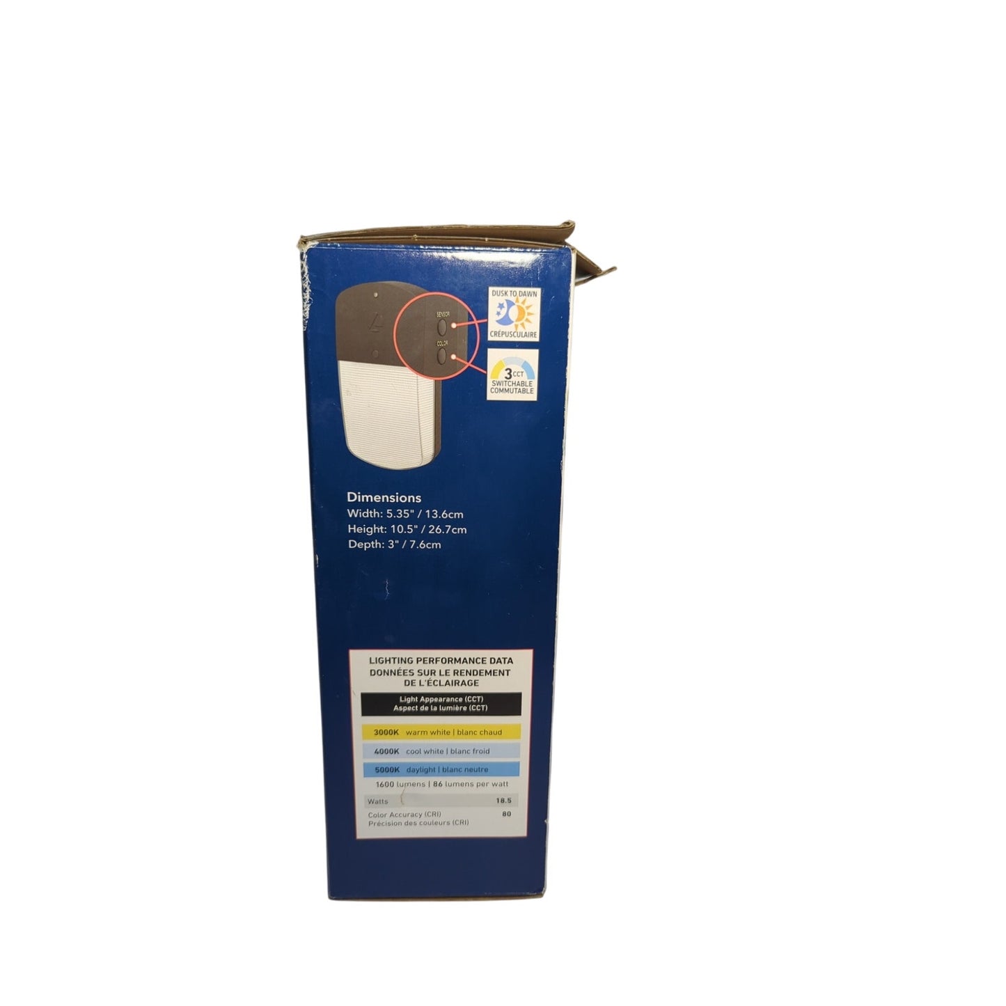 Lithonia Lighting Contractor Select LED Wall Pack Weather Resistant 3000k to 5000k