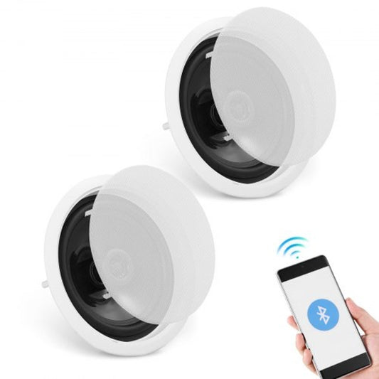 VEVOR Ceiling Speakers Bluetooth 6.5 in 645-BT