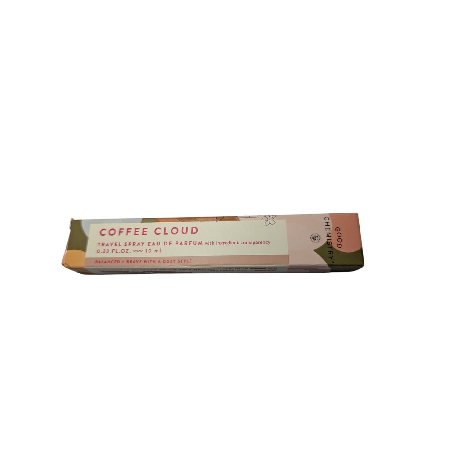 Good Chemistry Coffee Cloud Travel Spray Perfume Bergamot+Espresso+CedarWood 10mL