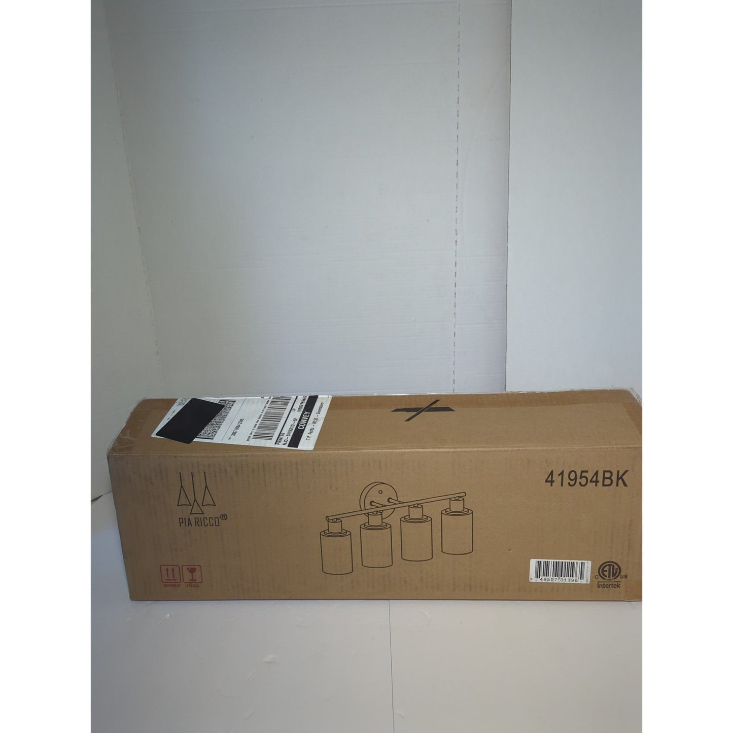 Pia Ricco 4 Count Glass Shade Light Fixture