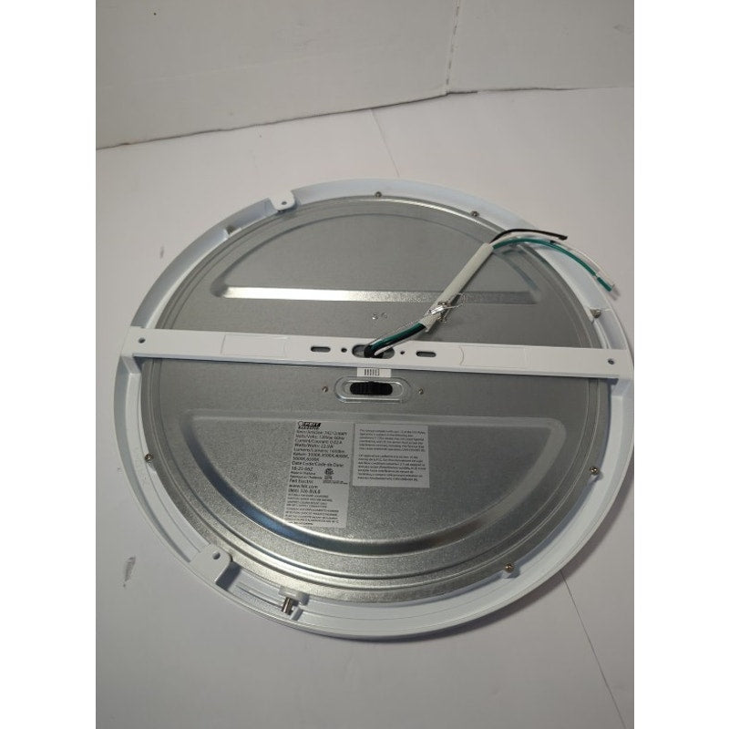 15 Inch White Round Flat Panel Down light