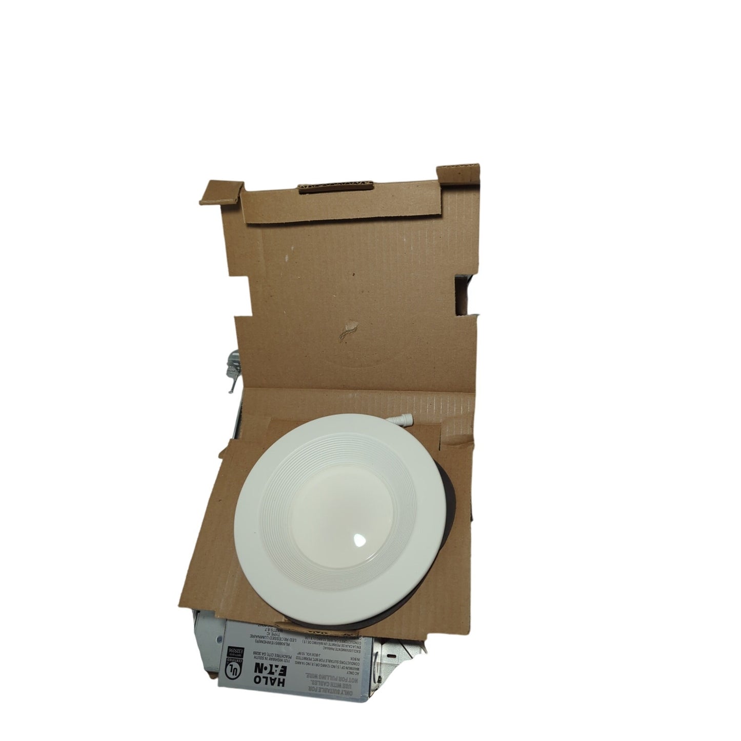 Halo 6 in Adjustable CCT Canless LED Recessed Light Kit New Construction Indoor Outdoor 4 pack