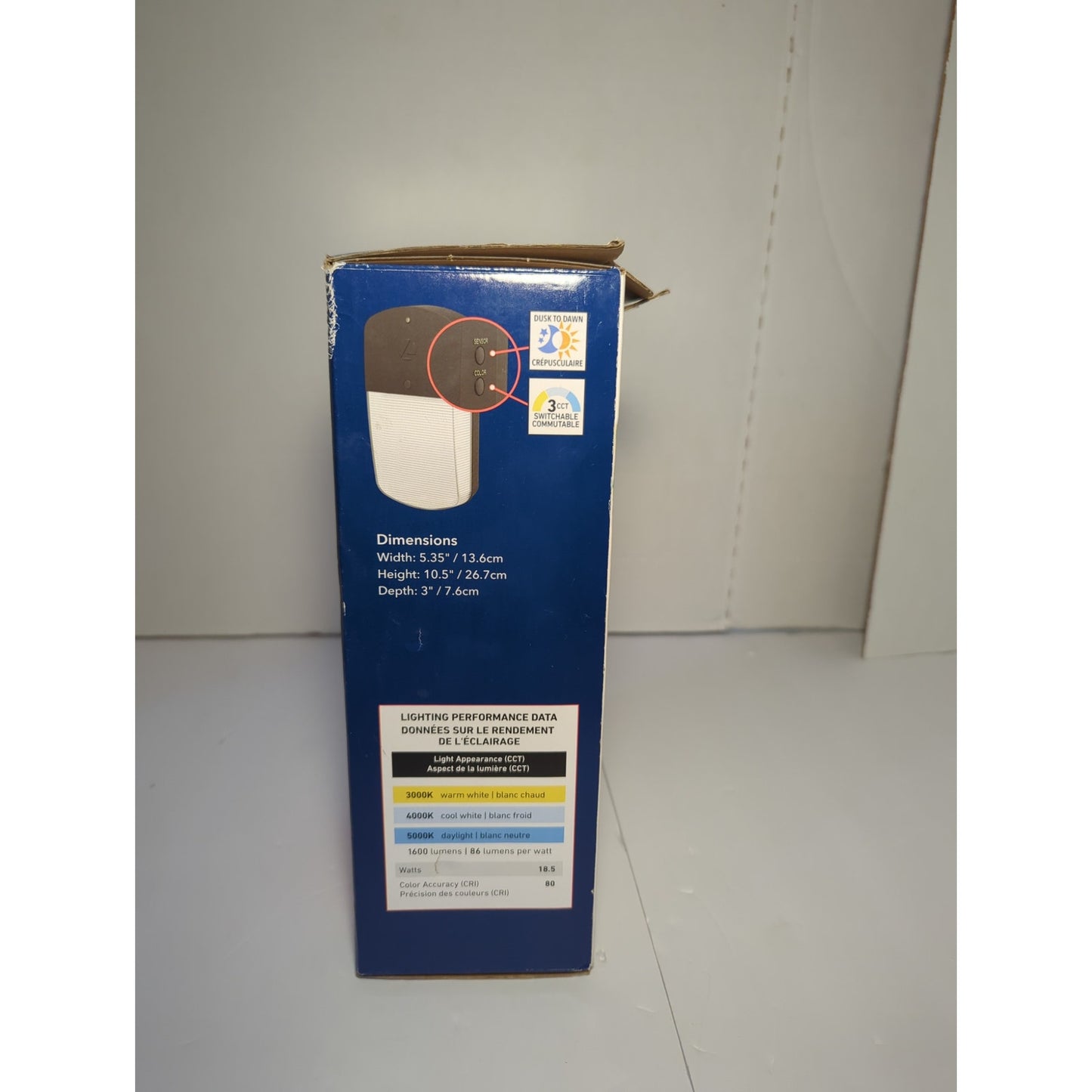 Lithonia Lighting Contractor Select LED Wall Pack Weather Resistant 3000k to 5000k