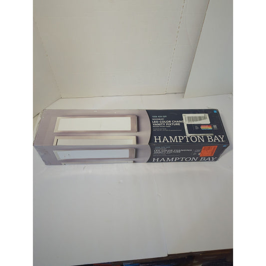 Hampton Bay Woodbury Vanity Fixture Brushed Nickle