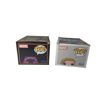 Pop! Marvel Studios Bobblehead Dolls – Daredevil & Captain Marvel Collectibles