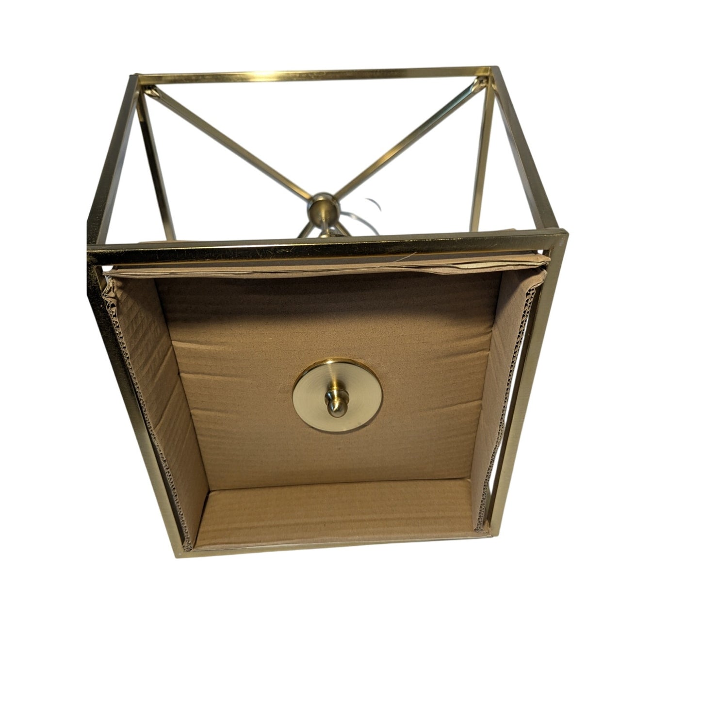 Home Decorators Weyburn 6 Light Farmhouse Gold Chandelier