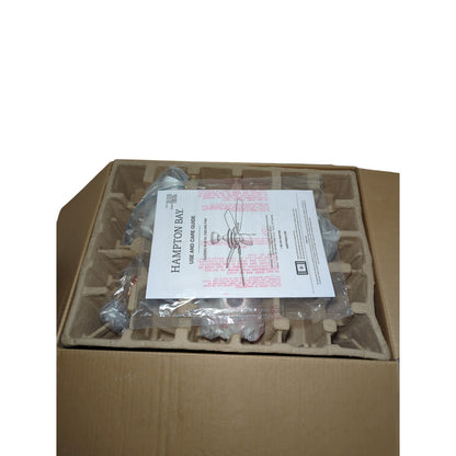 Hampton Bay 42in Ceiling Fan Matte White Gazebo III