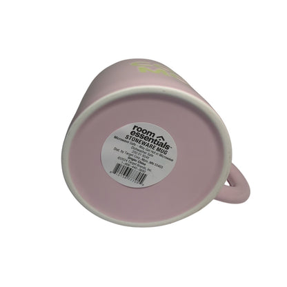 Room Essentials Stoneware Mug Pink ''Cool Mom''