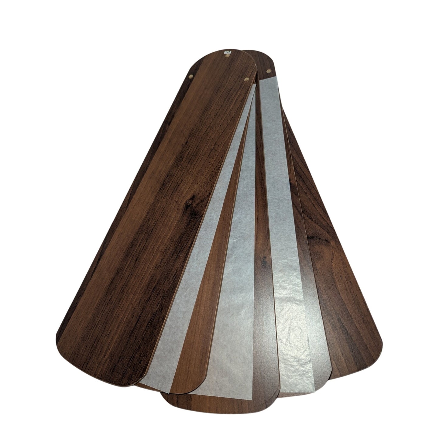 Hugger 52 in Indoor LED Ceiling Fan Brushed Nickel Frosted Opal