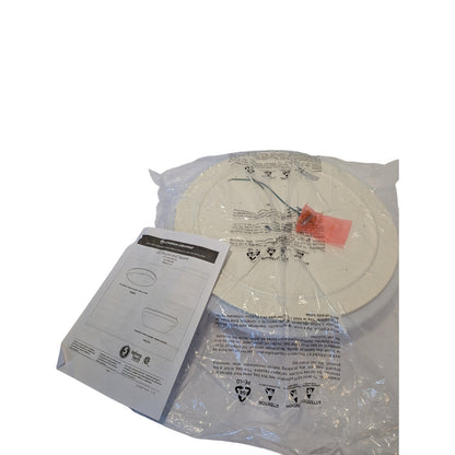 Hugger 52 in Indoor LED Ceiling Fan Brushed Nickel Frosted Opal