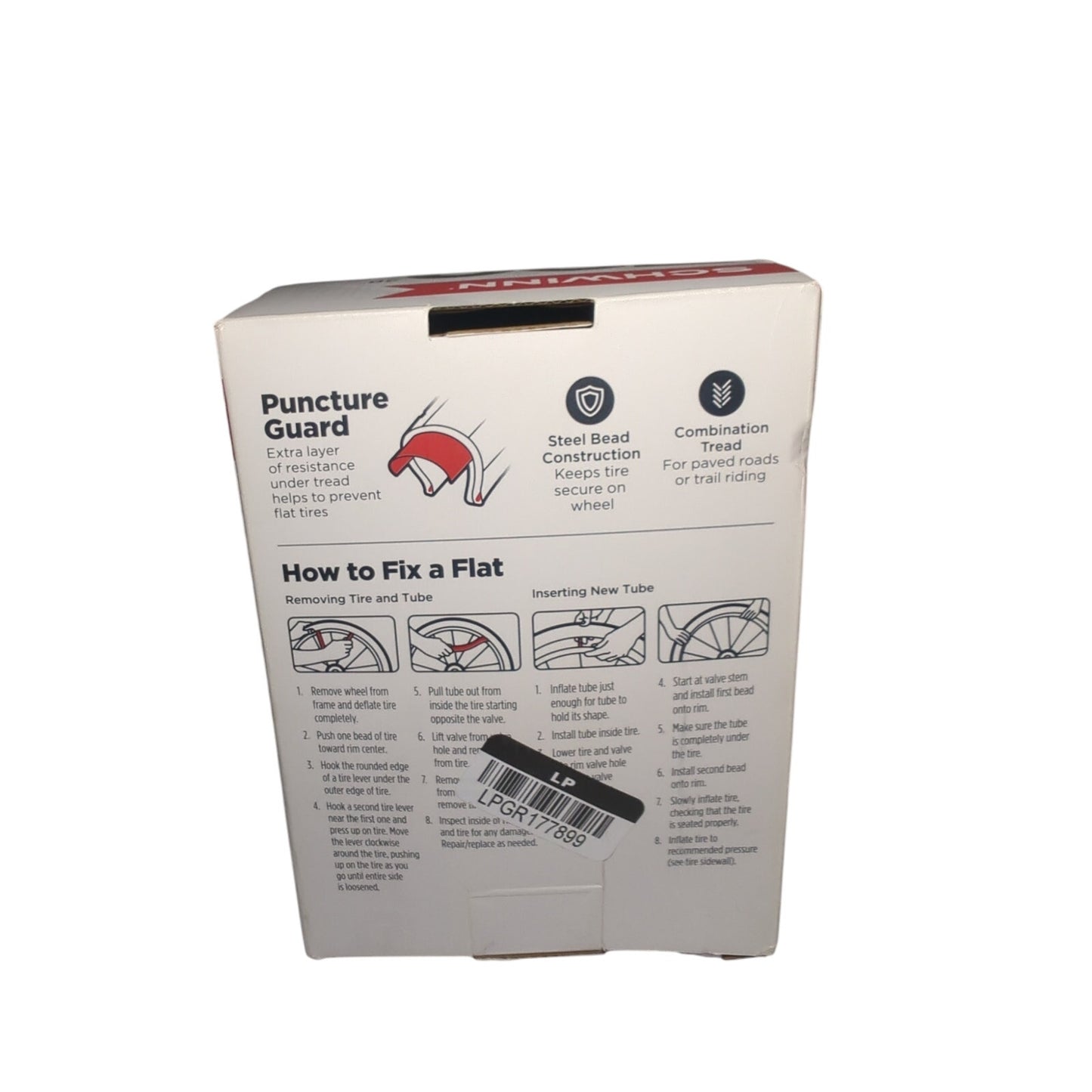 Schwinn Hybrid Bike Tire 700c 28'' 38mm Puncture Guard