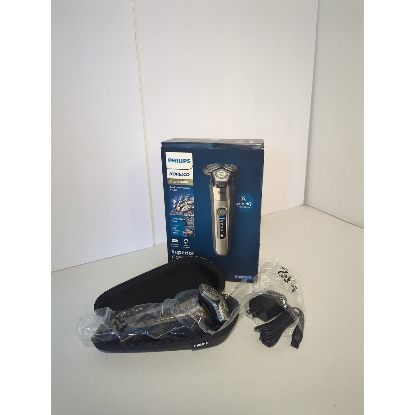 Philips Norelco Mens Shaver 9400 SenseIQ Technology ComfortGlide