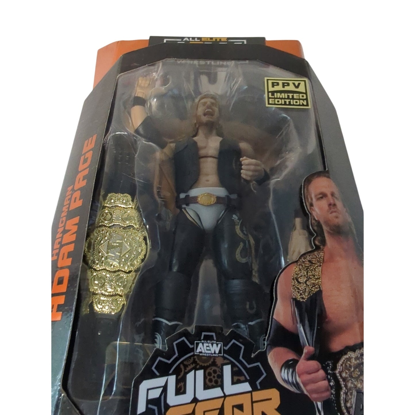 AEW All Elite Wrestling Full Gear Hangman Adam Page Figure – Collectible Action Figure