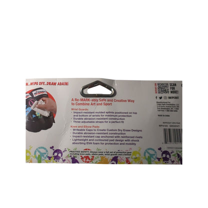 Wipeout Dry Erase Multi-Sport Protective Gear – Customizable Safety for Kids