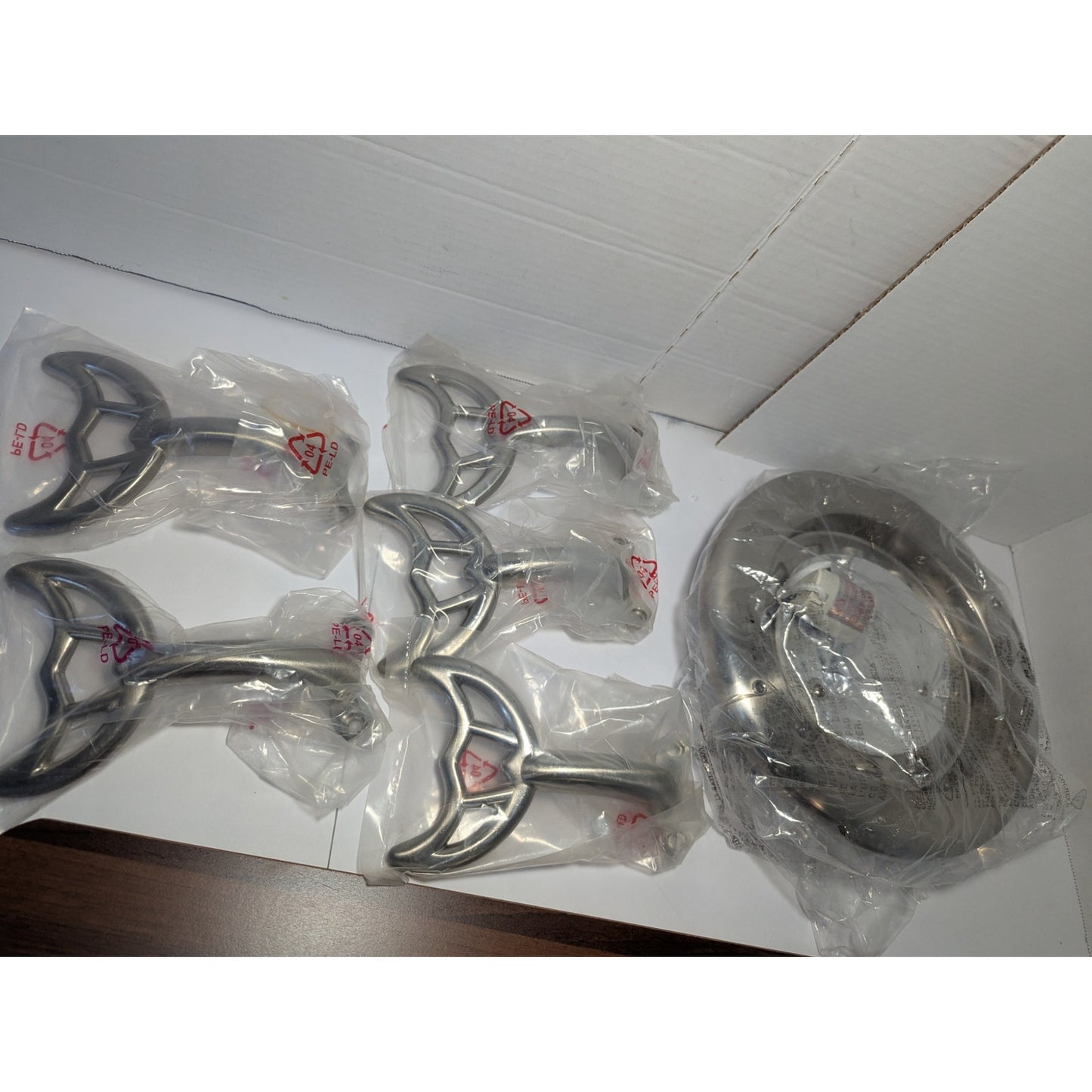 Hugger 52 in Indoor LED Ceiling Fan Brushed Nickel Frosted Opal