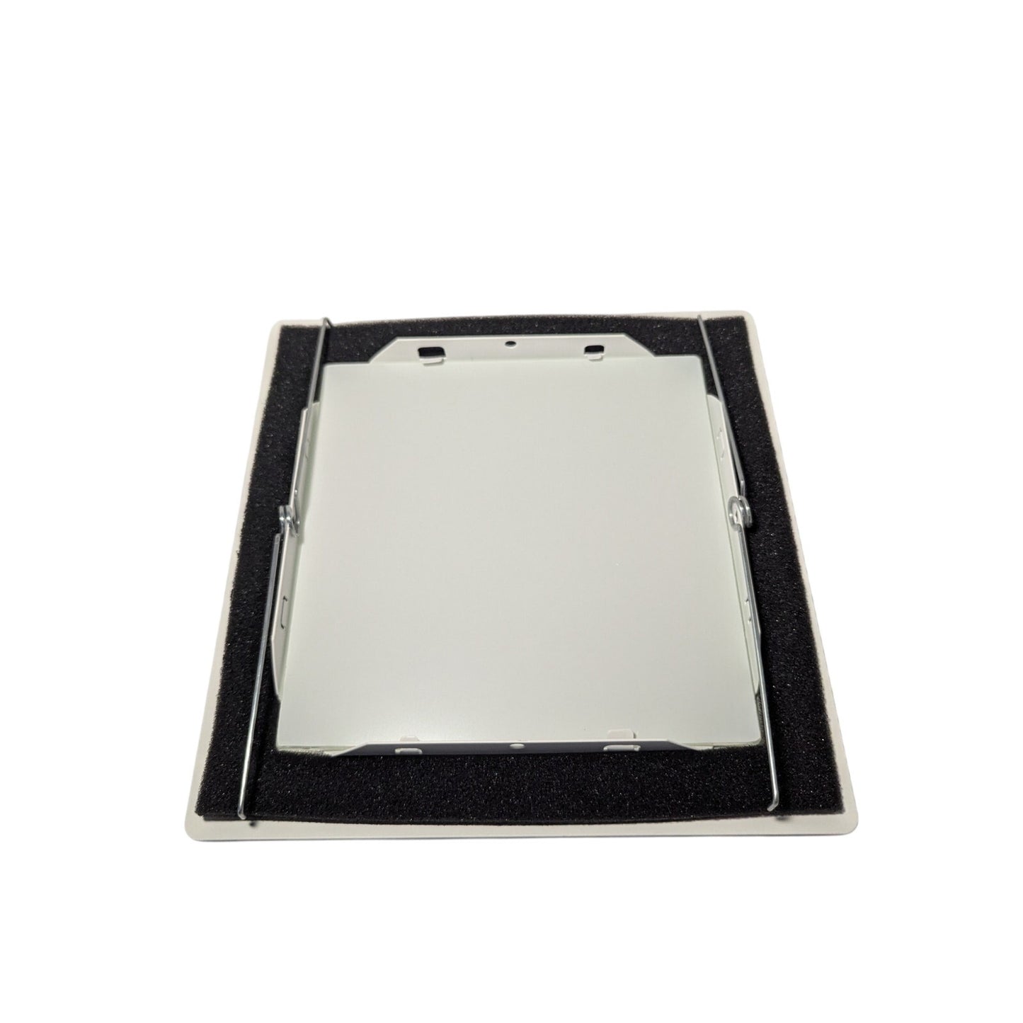 Halo 9'' Square Glass Light Frame Recessed White Albalite Lens 2pk