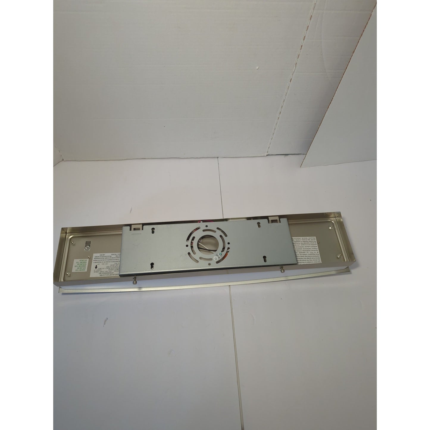 Hampton Bay Woodbury Vanity Fixture Brushed Nickle