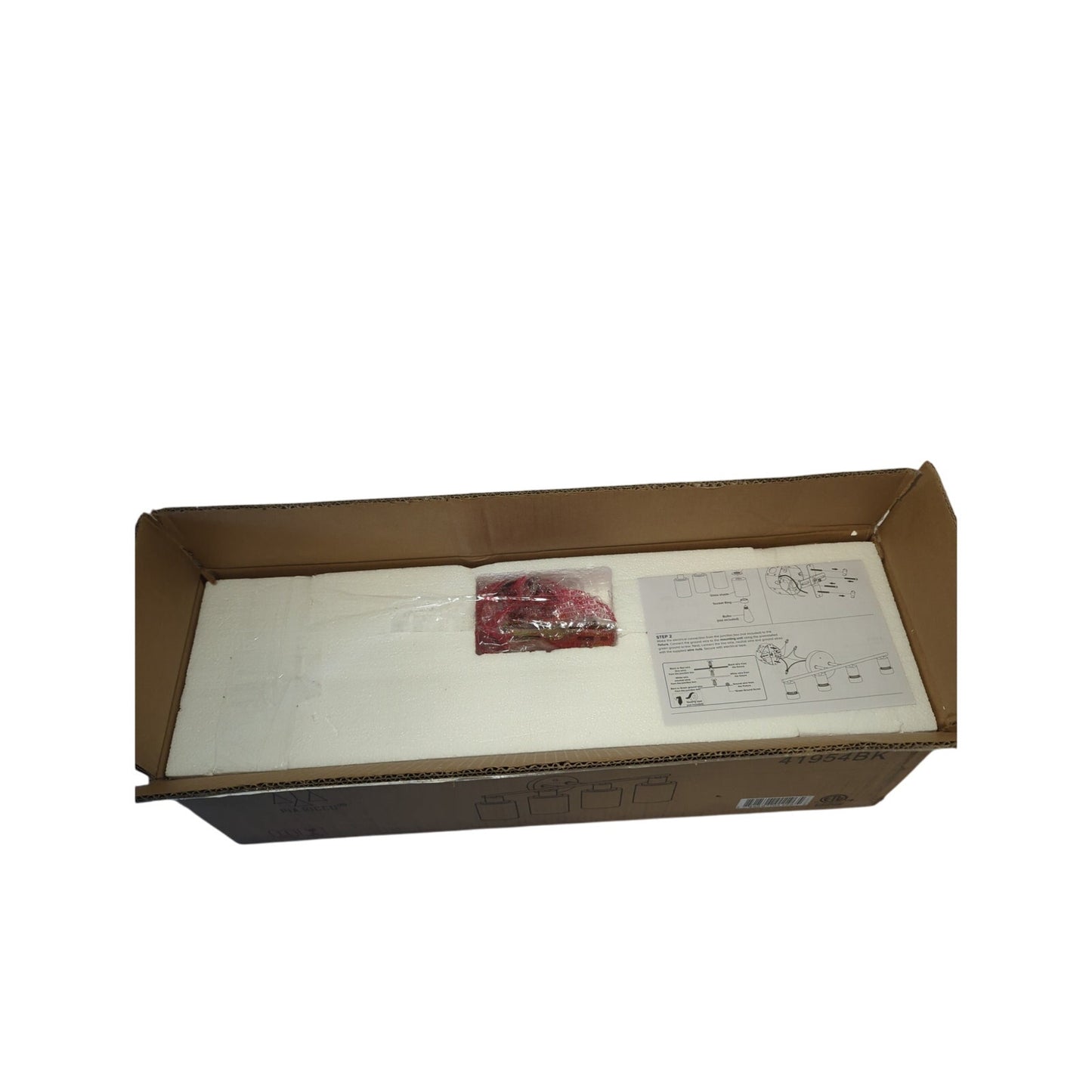 Pia Ricco 4 Count Glass Shade Light Fixture