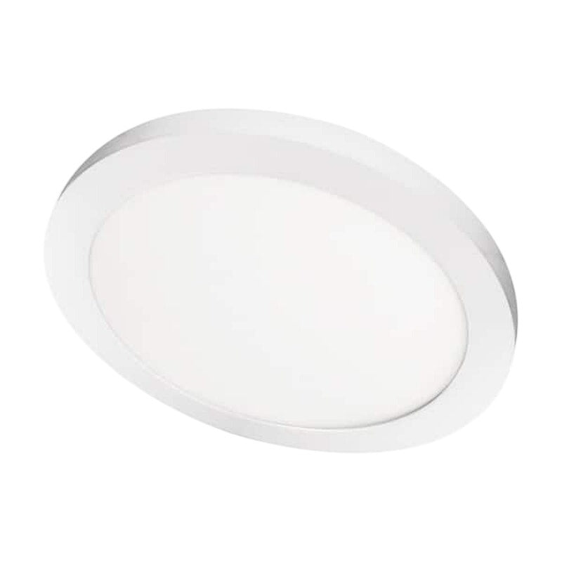15 Inch White Round Flat Panel Down light