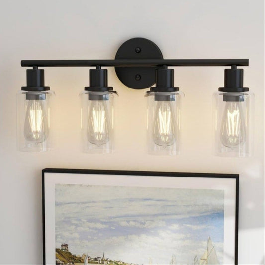 Pia Ricco 4 Count Glass Shade Light Fixture