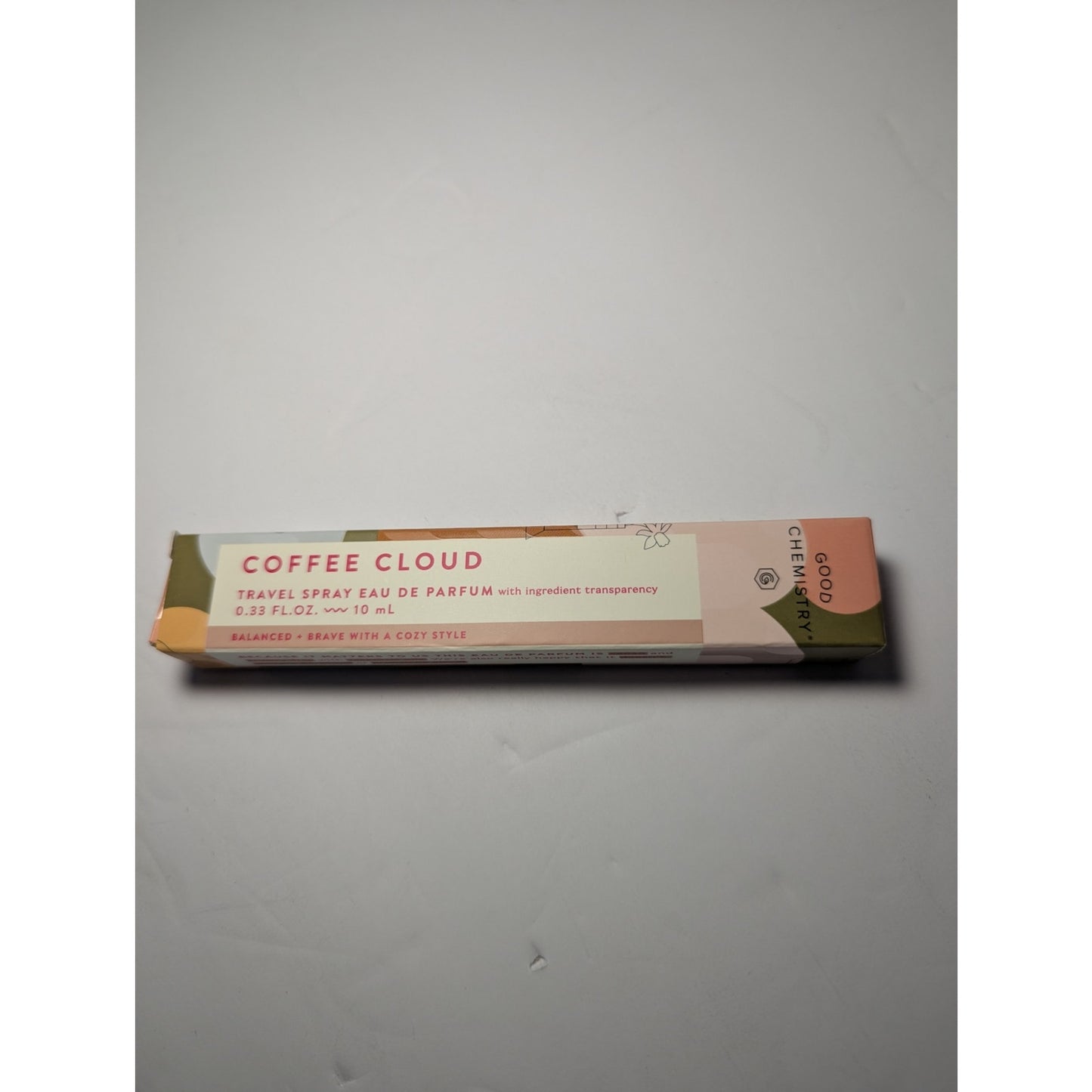 Good Chemistry Coffee Cloud Travel Spray Perfume Bergamot+Espresso+CedarWood 10mL