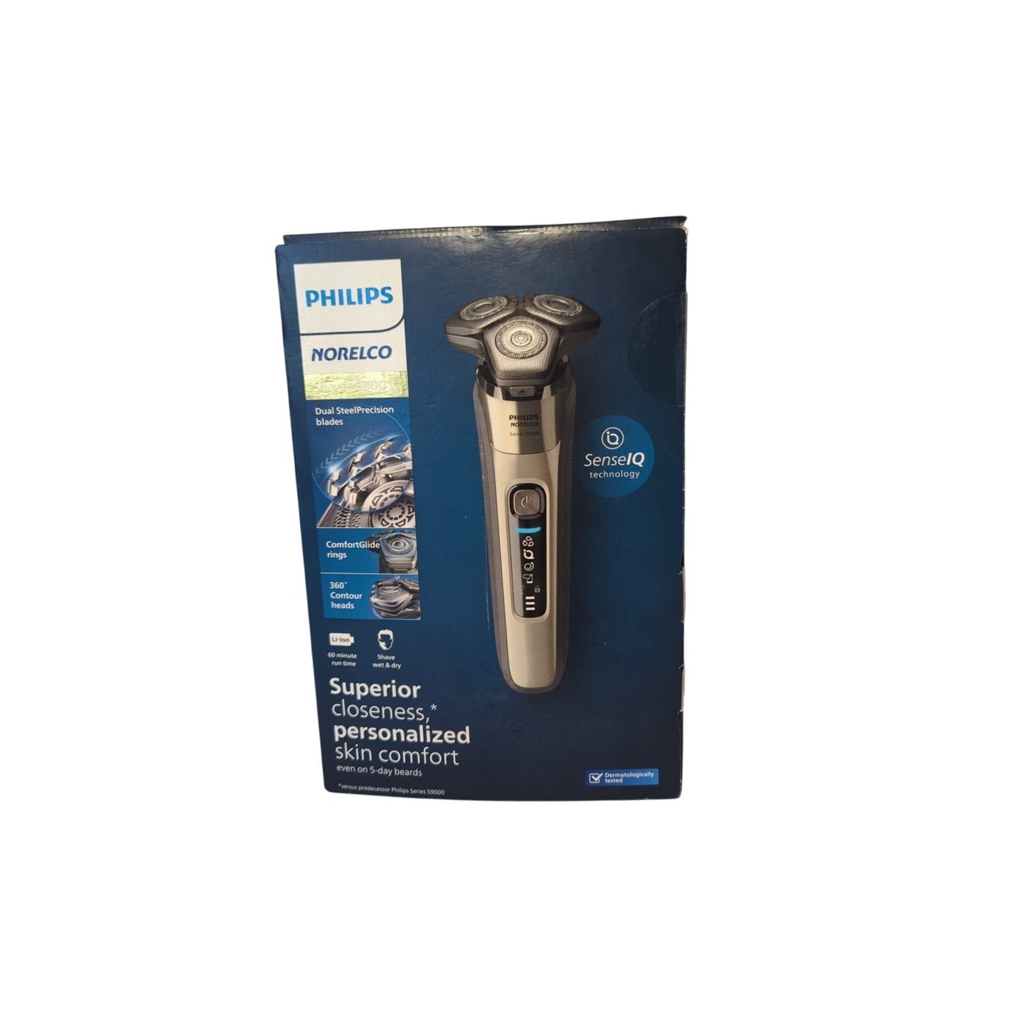 Philips Norelco Mens Shaver 9400 SenseIQ Technology ComfortGlide