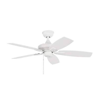 Hampton Bay 42in Ceiling Fan Matte White Gazebo III