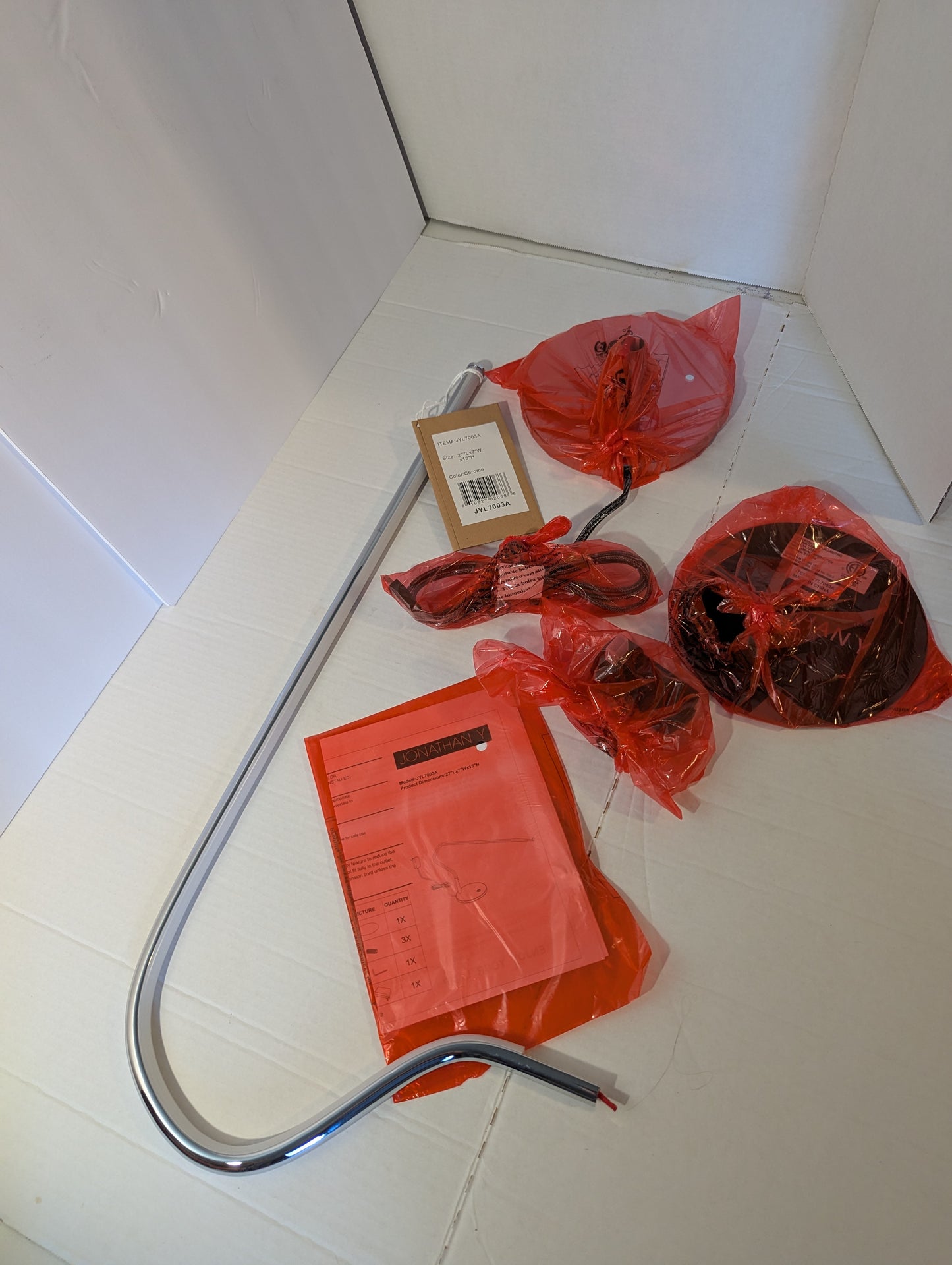 JONATHAN Y 15'' Desk Lamp LED